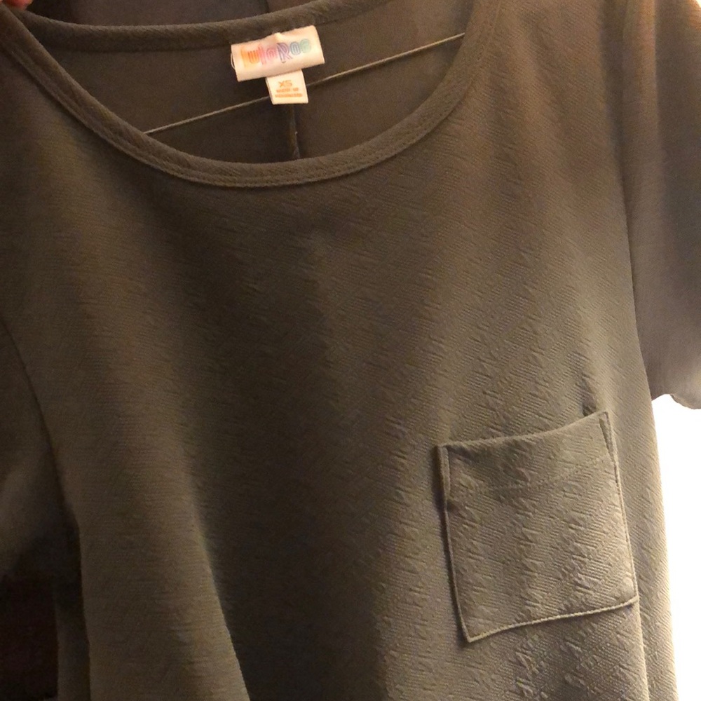 Hunter green Lularoe Carly dress